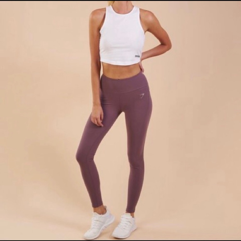 Purple Gymshark Leggings XS (USED)